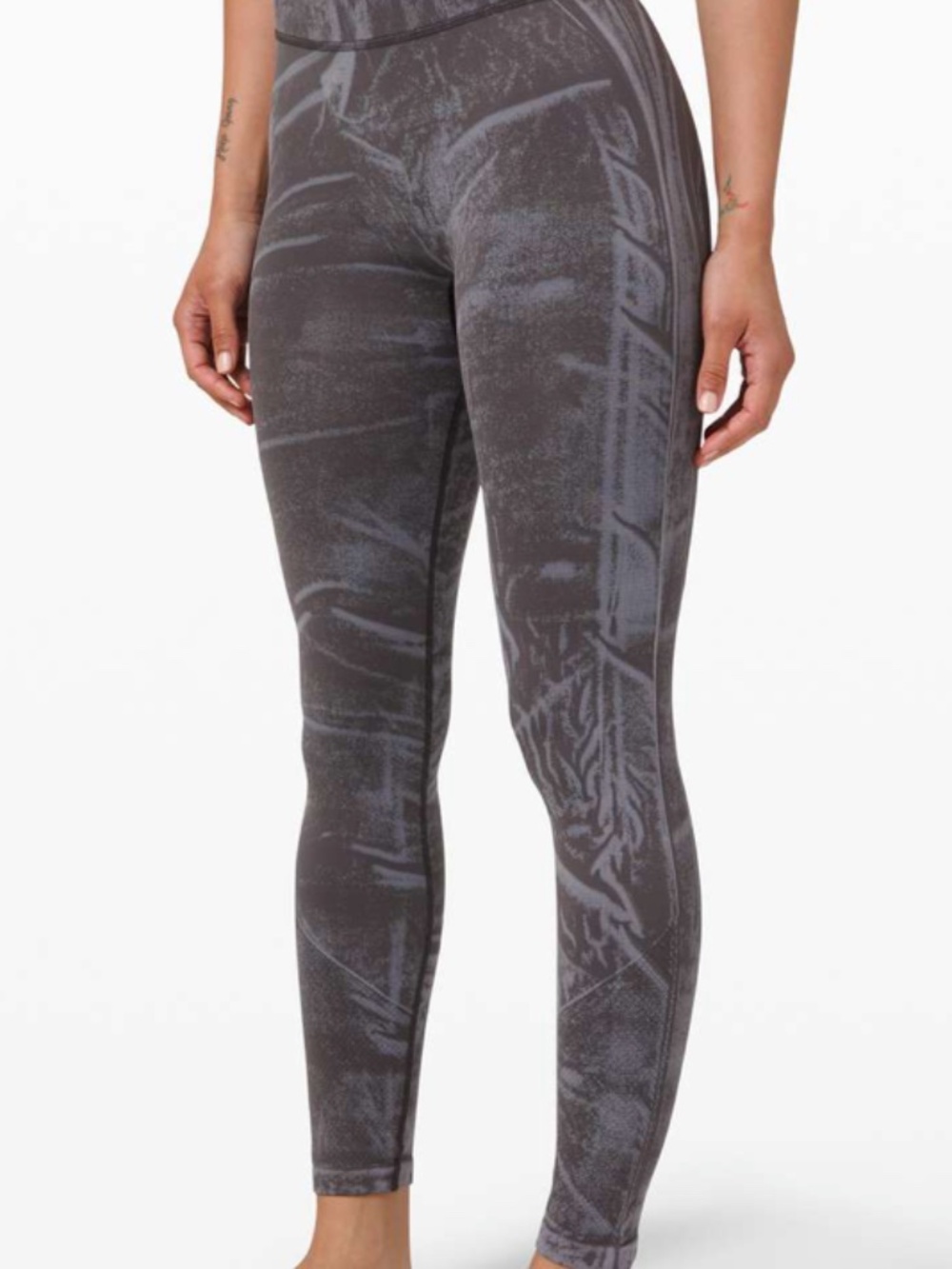 LULULEMON EBB TO STREET TIGHT *Wash Stone Wash Graphite Grey